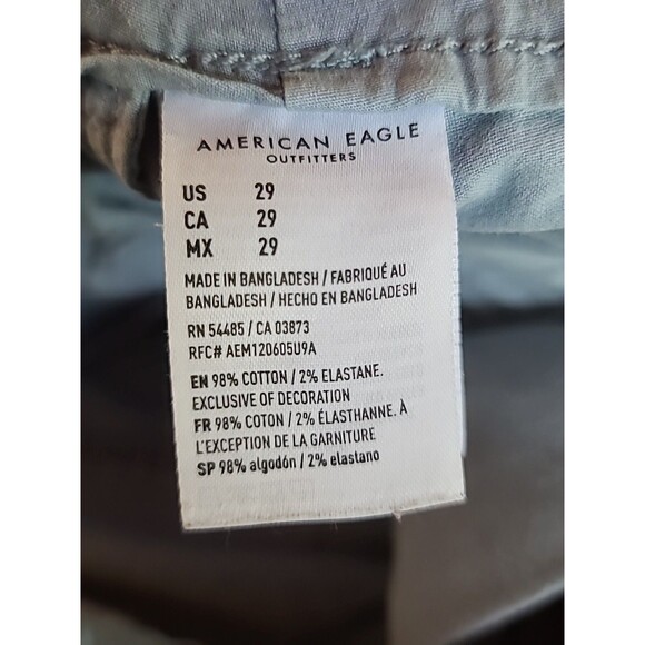 American Eagle Next Level Flex Women's Shorts Size US 29 Light Blue, USED - Picture 10 of 12